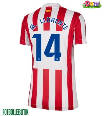 Atletico Madrid Marcos Llorente #14 Hemmatröja Kvinnor 2025-26 Kortärmad